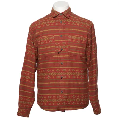 Shirt (Rood, Beige, Meerkleurig) van Vailent Katoen
