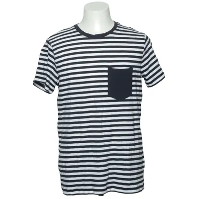 T-shirt (Black, White) from H&M Man Cotton