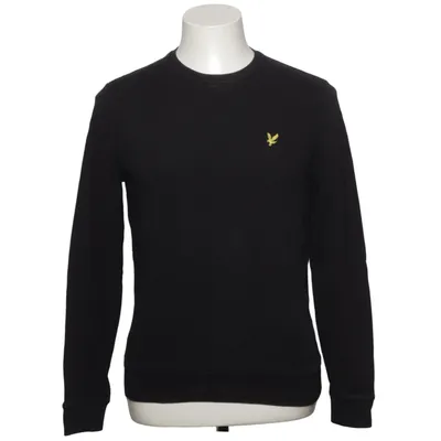 Sweatshirt (Schwarz) von Lyle & Scott Bio-Baumwolle