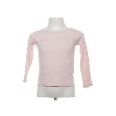 Long sleeve T-shirt (Pink, White) from Petit Bateau Cotton