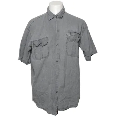 Short sleeve shirt (Gray) from Defox Cotton