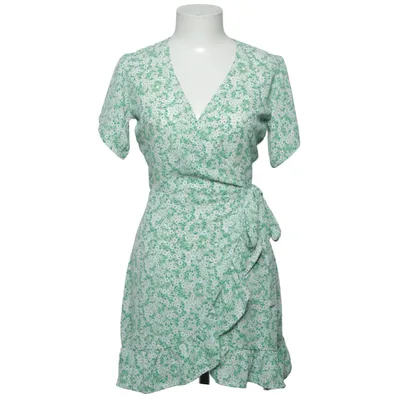 Wrap dress (Green, White) from Escape Polyester