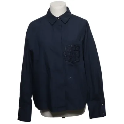 Shirt (Blue) from Luxzuz Cotton, Polyester