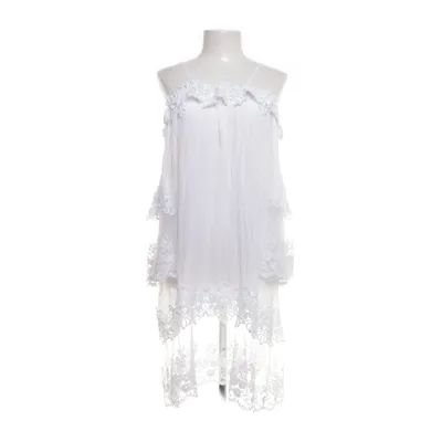 Dress (White) Cotton, Polyester