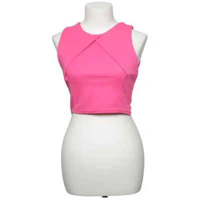Crop top (Cross Front Rib Top) van Oneness Elastaan, Polyester