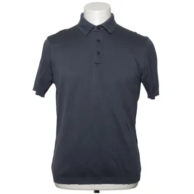 Poloshirt (Blauw) van Herno Katoen