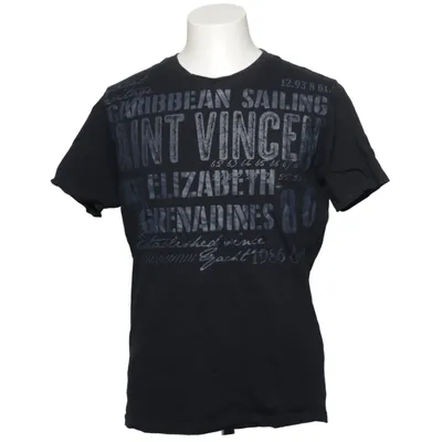 T-shirt (Svart) från Polo Club Bomull