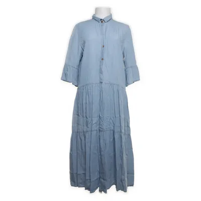 Maxi jurk (Blauw) van Nümph Lyocell