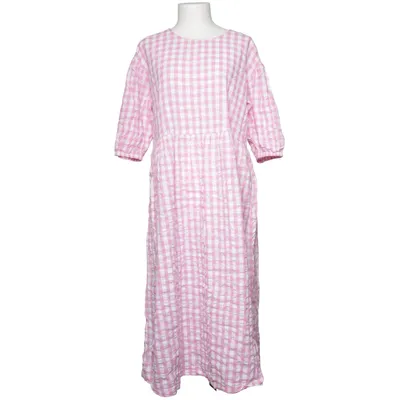 Jurk (Roze, Wit) van Monki Katoen