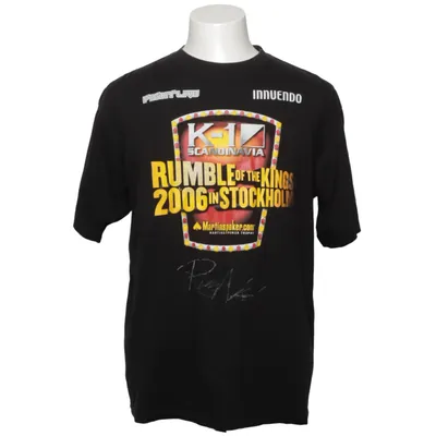 T-shirt (Zwart) van Clique Katoen