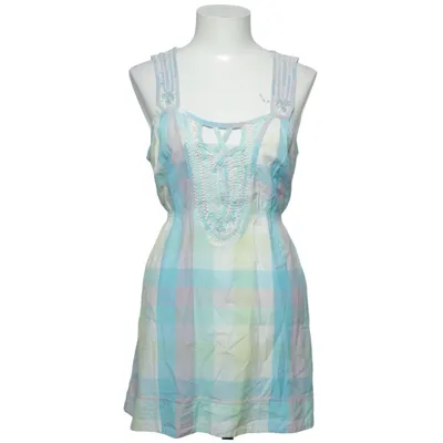 Jurk (Blauw, Wit, Groen) van Cream Katoen