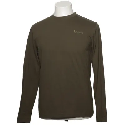 T-shirt à manches longues (Vert) de Pinewood Coton, Polyester