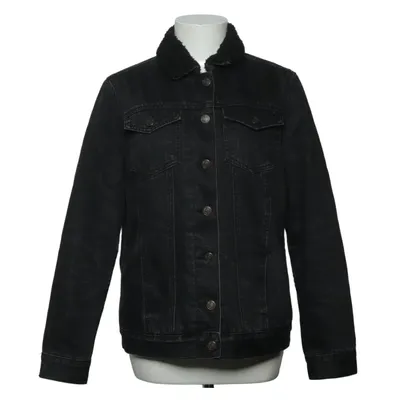 Lined denim jacket (Black) from New Look Denim Cotton, Polyamide, Polyester