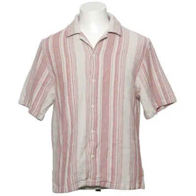 Chemise à manches courtes (Beige, Multicolore) de H&M Coton