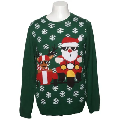 Kersttrui (Groen, Meerkleurig) van Livergy Acryl
