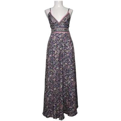 Maxi dress (Blue, Multicolored) from Coline Polyester