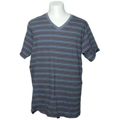 T-shirt (Blauw, Grijs, Oranje) van Schiesser Katoen