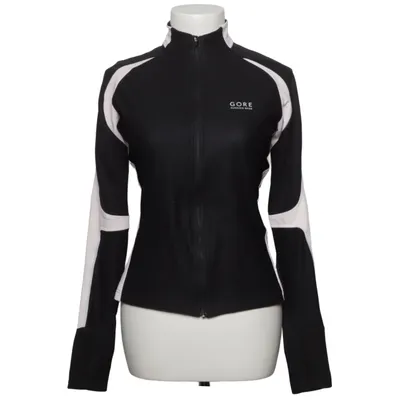 Trainingsjacke (Schwarz, Weiß) von GORE Running Wear Elasthan, Polyamid, Polyester