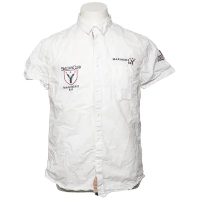 Korte mouwen shirt (Wit) van Cedar Wood State