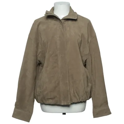 Læderjakke (Beige) fra Zara Leather Collection Læder