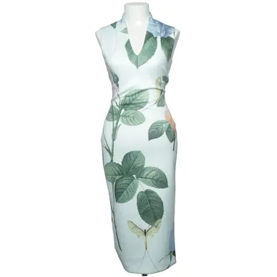Robe (Bleu, Multicolore) de Ted Baker Élasthane, Polyester