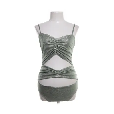 Swimsuit (Green) from Holly & Joey Elastane, Metallic fiber, Polyester