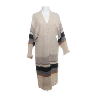 Cardigan (Beige, Multicolored) from Heart Kiss Acrylic, Mohair, Polyester, Wool