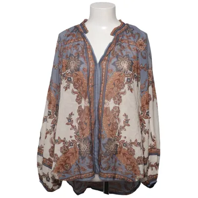 Blouse (Bleu, Beige, Marron) de Black Colour Coton