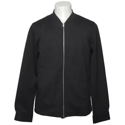 Bomber jacket (Gray) from Lindbergh White Elastane, Polyester, Viscose
