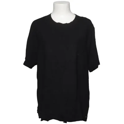 T-shirt (Noir) de Cappuccini Nylon, Viscose