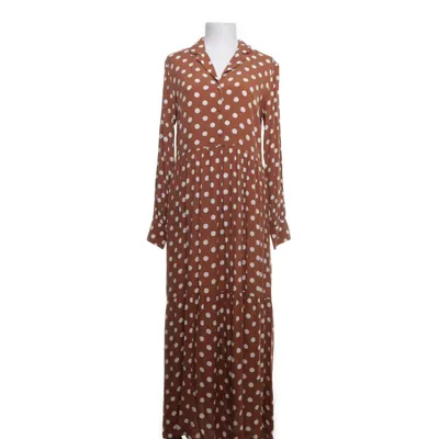 Maxi jurk (Bruin, Wit) van YAS