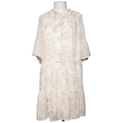 Klänning (Beige, Flerfärgad) från H&M Polyester