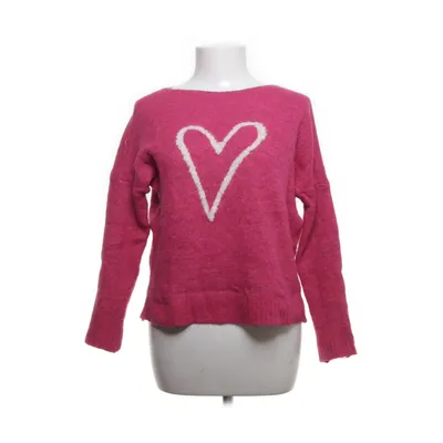 Sweater (Pink, White) from Lindsay Moda Acrylic, Polyamide, Viscose, Wool