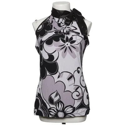 Haltertop (Zwart, Grijs, Meerkleurig) van Regina Katoen, Polyester