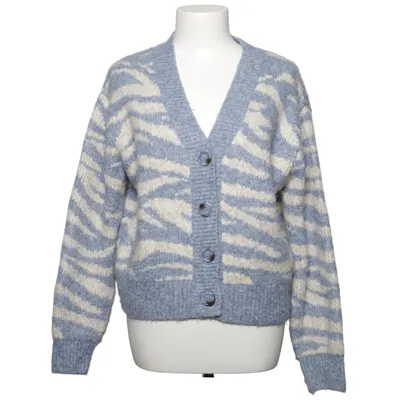 Cardigan (Blå, Hvid) fra Istay Akryl, Polyamid, Polyester, Uld