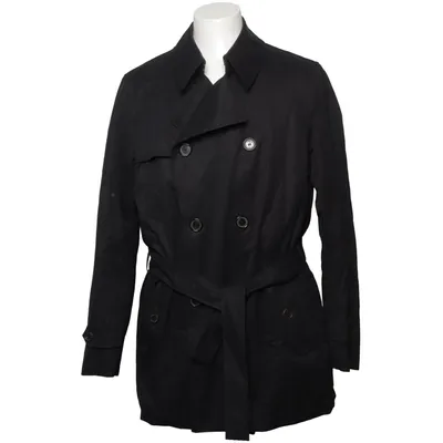 Trenchcoat (Svart) från Allegri Acetat, Bomull, Viskos