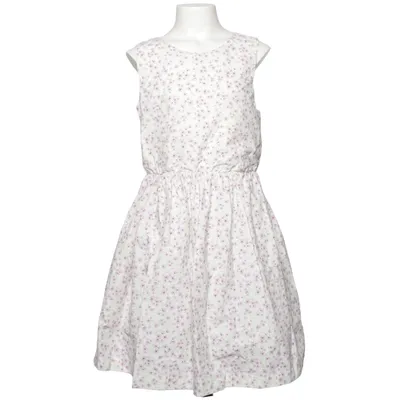 Robe (Blanc, Violet) de El Corte Inglés Coton