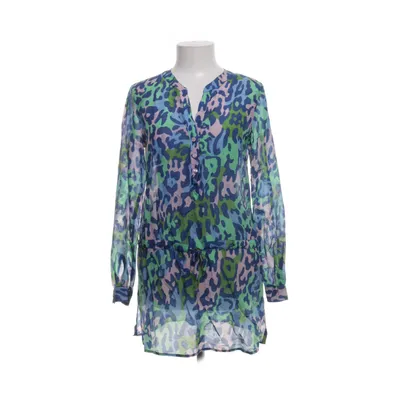 Tunic (Blue, Green) from Mobaco Cotton, Silk