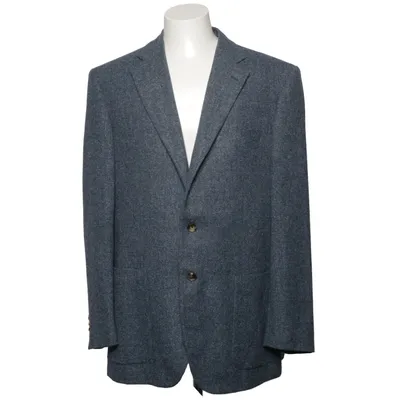 Blazer (Blue) from Pal Zileri Cupro, Polyamide, Wool