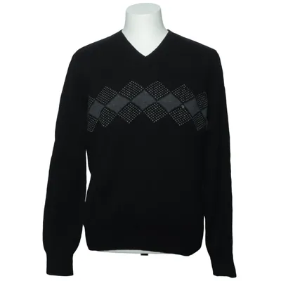 Pullover (Black) from Boomerang Cotton, Wool