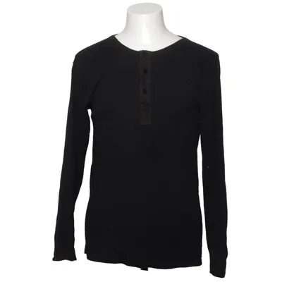 Henley shirt (Zwart) van JBS Katoen