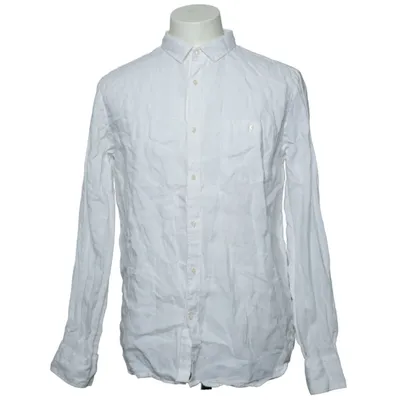 Chemise (Blanc) de Knowledge Cotton Apparel Lin