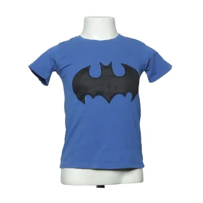 T-shirt (Blauw) van Batman Katoen, Elastaan