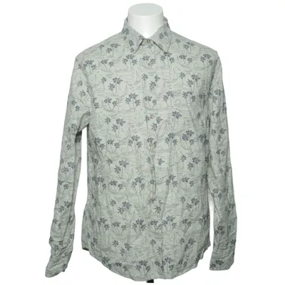 Shirt (Groen, Zwart) van Dressmann Katoen, Linnen