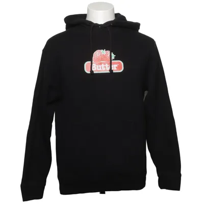 Sweat à capuche (Noir) de Buttergoods Coton, Polyester