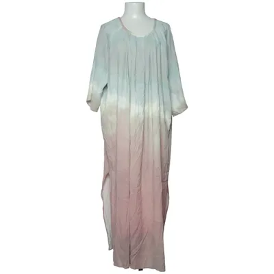 Maxi jurk (Roze, Grijs, Wit, Groen) van H2O Fagerholt Elastaan, Viscose
