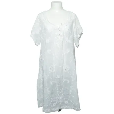 Robe (Blanc) de Agencies Turquoise Coton
