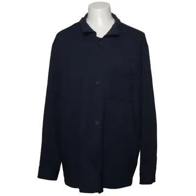 Överskjorta (Blå) från Sams Elastan, Polyester, Viskos