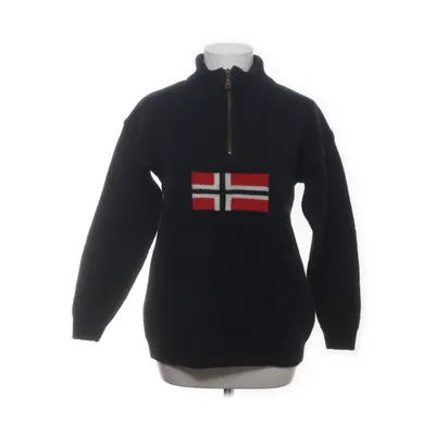 Polotröja (Blå, Röd, Vit) från Norwool Ull