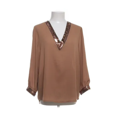 Blouse (Brown, Green) from Vie Ta Vie Polyester